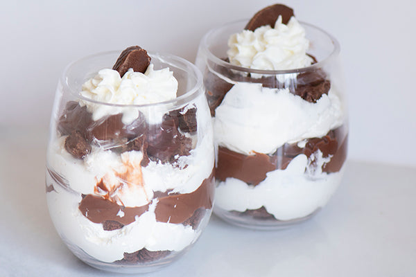 Chocolate Brownie Parfaits #MAXMUNCHIES