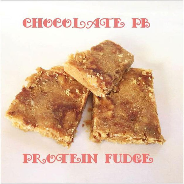 Chocolate PB Protein Fudge - #MAXMunchies