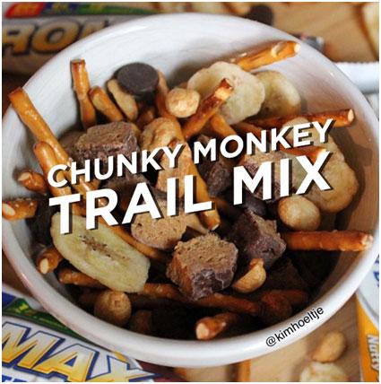Chunky Monkey Trail Mix - #MAXMunchies