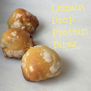 Lemon Drop Protein Bites - #MAXMunchies