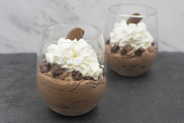Chocolate Protein Mousse #MAXMUNCHIES